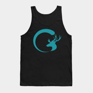 Deer Design Tank Top